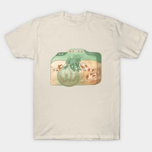 Koi Fish Camera T-Shirt